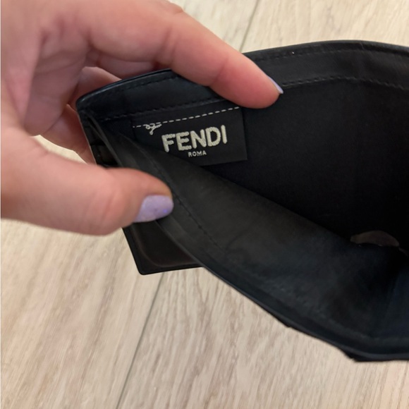 Fendi Blue Wallet with Pink and Blue Patch - Picture 7 of 7